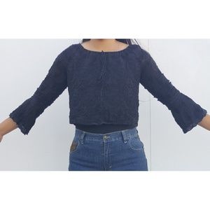 Free people embroidered shirt